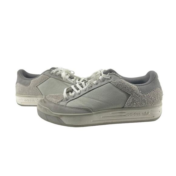 Adidas Rod Laver Triple Grey  H02189 Wolf Grey Suede Mens Size 8 - Picture 1 of 9